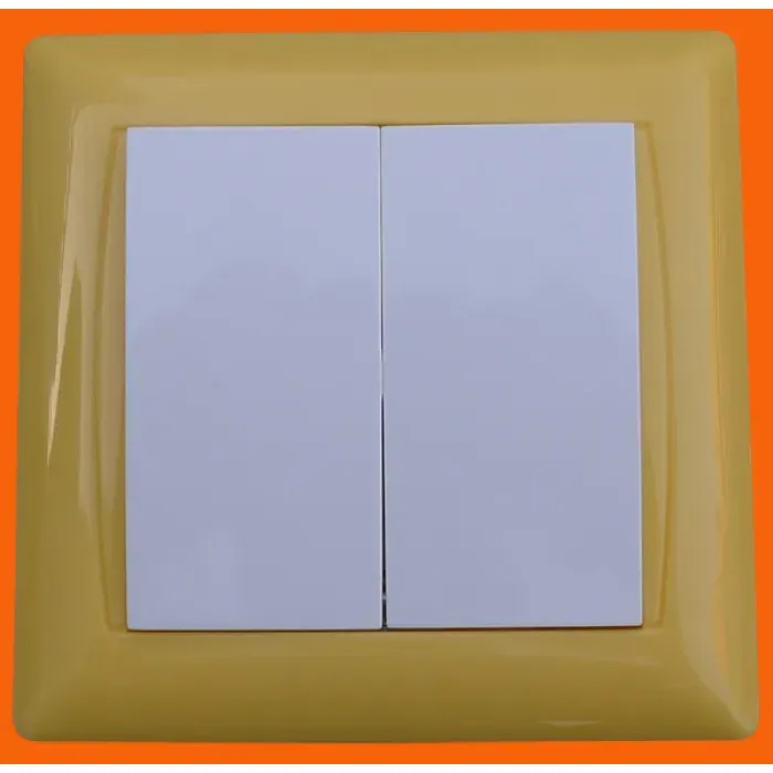 Sakelar Dinding Listrik Flush Mounted Gaya Eropa (F6005)