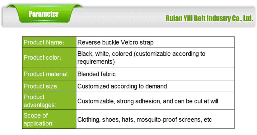 Velcro straps with adjustable fastening