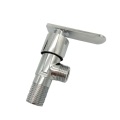 Triangle handle zinc alloy chrome plating toilet angle stop valve