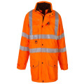 7 in 1 Reflective safety jacket parka