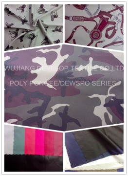 Polyester Woven Jacket Fabric (PONGEE SERIES)