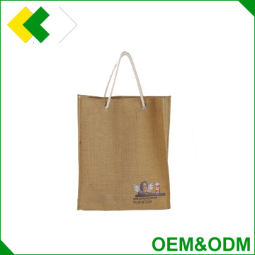 China manufacturer tote Shopping Jute bag