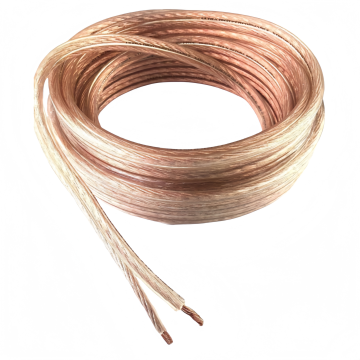 Kabel Speaker AWG Kualitas Tinggi 2 Inti 16 - 100m Roll Pure Copper Conductor
