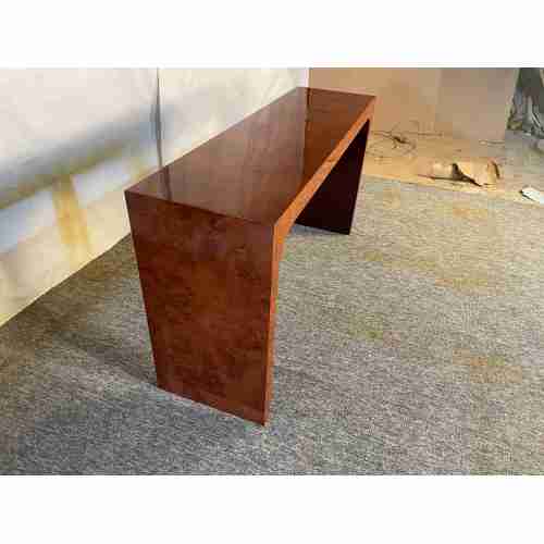 Luxury Burl Venner Console Tables for Living Room