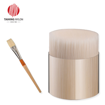Các sợi chải nghệ sĩ trắng sợi lông thú cưng
