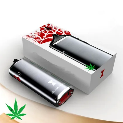 Original Kingtons herbal vaporizer Black Widow vapor box