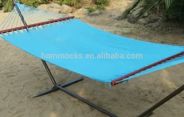 Caribbean woven hammock Cotton Rope