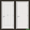 White Wooden Door with TPU Foaming