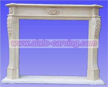 flower carved fireplaces,stone carved fireplace,marble carved fireplace