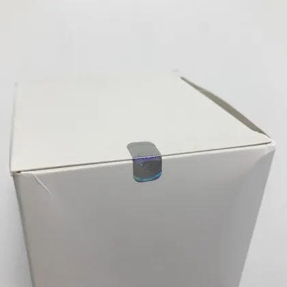 Self adhesive heat foil hologram label sticker