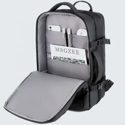 2024 Expandable package body With charging port Honeycomb back cushion waterproof Computer backpack