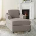 Cómodo mueble de sala de estar sofá chaise durmiente