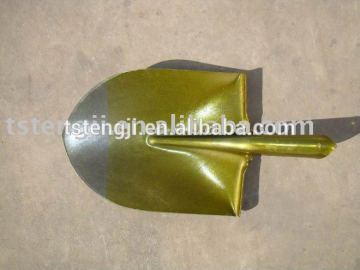 golden color S503 steel shovel head 50Mn hrc50