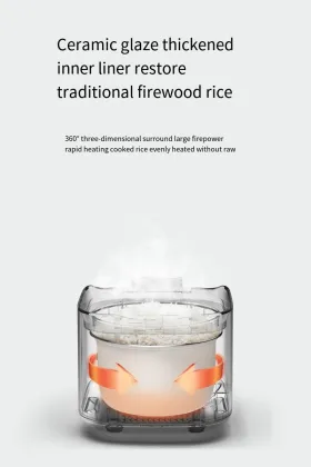 2.5L Electric Rice Cooker: Intelligent, Non-stick, Miniature, Multifunctional, Automatic Home Rice Cooker