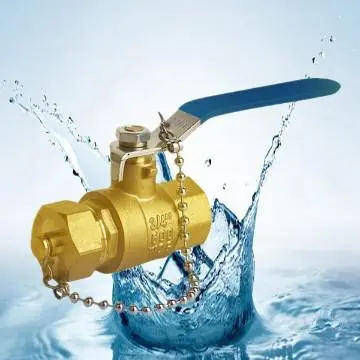 114-NH Brass Ball Valves with Chain 600WOG