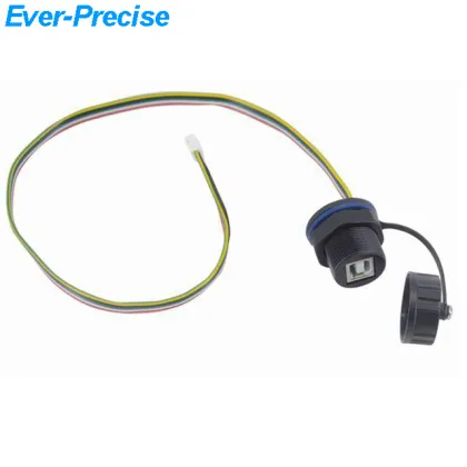 IP68 M20 USB2.0 BF To XPH Waterproof Cable