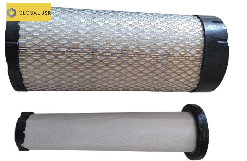 Excavator air filter element