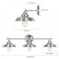 Industrial Wall Lamp Metal Wall Light for Bathroom