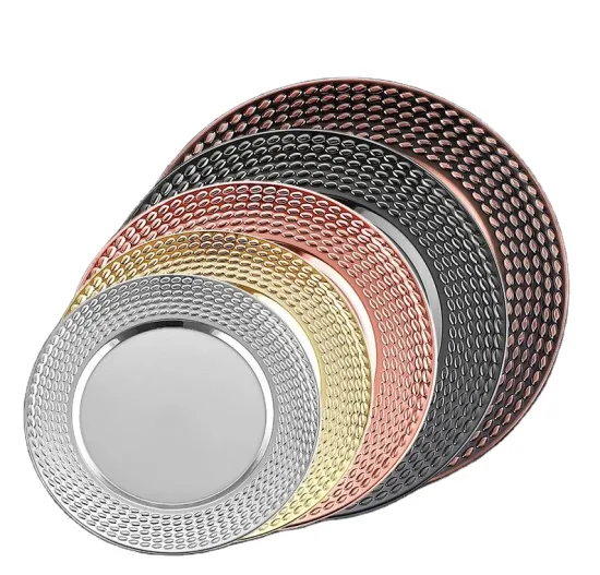 13 Inch Star Stainless Steel Wedding Plate