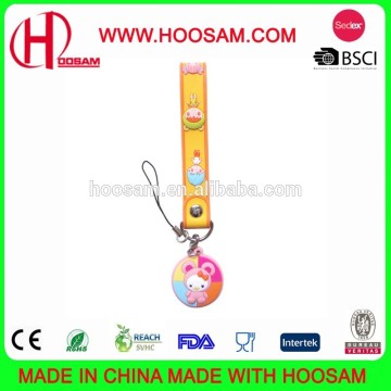 lovely coloful pvc mobile phone charm