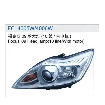 Head Lamps for Ford Focus Sedan 2009