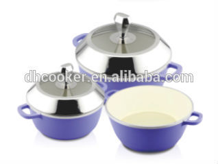 6 PCS Die-cast Aluminum Cookware Set