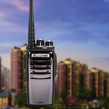 Ecome ET-300 VHF UHF High Power 10W Analog Long Range Two-Way Radio Talkie Walkie