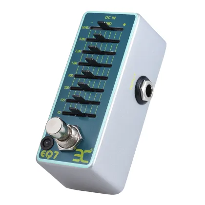 ENO EX EQ7 Equalizer Guitar Effect Pedal 7-Band EQ Guitar Pedal Full Metal Shell True Bypass Guitar Parts & Accessories