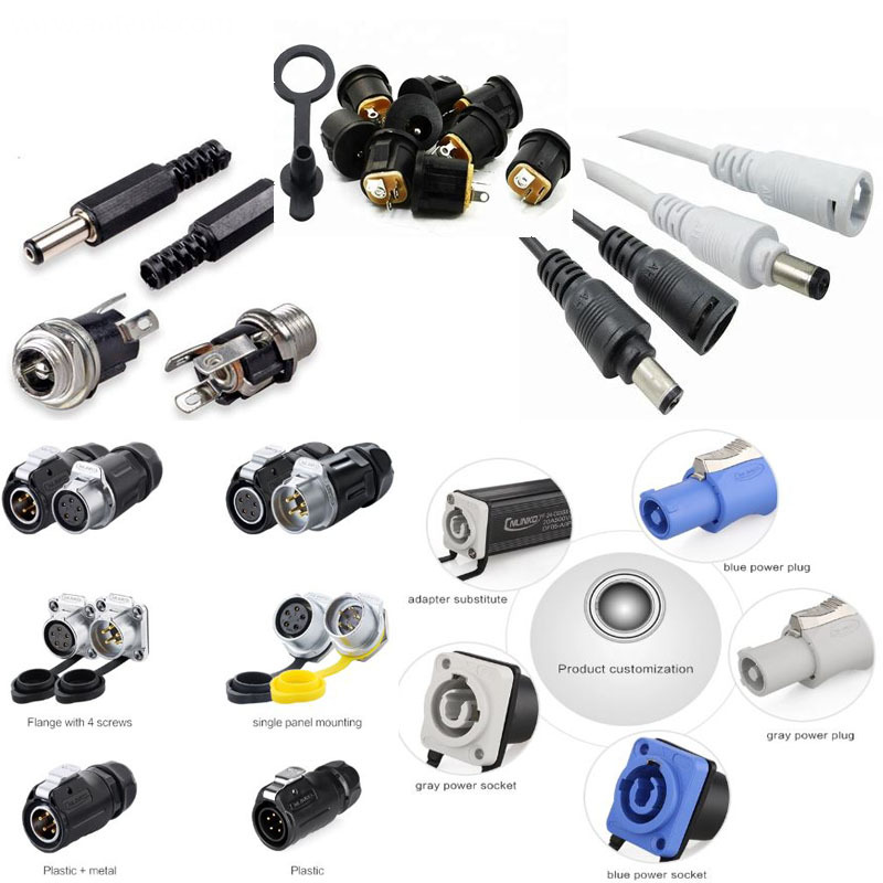 Dc Power Connector Waterproof Dc Power Connector Pin Dc Power Connector Barrel Plugs Jacks Barrel Connector Dc Power Plug Dc Power Jack Manufacturers And Suppliers In China