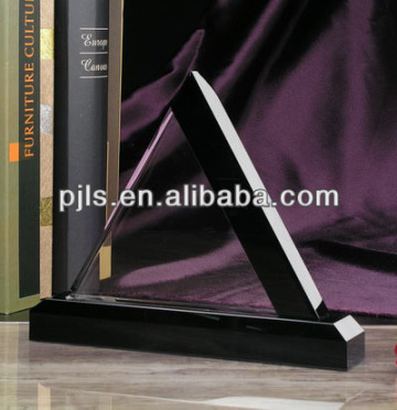 black crystal award, crystal trophy acrylic trophy award