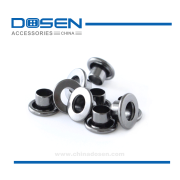 Metal Gunmetal Color Garment Brass Eyelets Logo Custom Shoes Grommets for Shoes Handbags Jacket Belt Bracelets Ring Decoration
