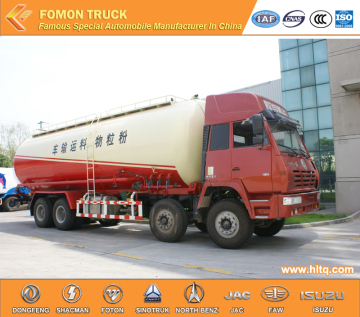SHACMAN Aolong穀粉輸送トラック8x4 36m3