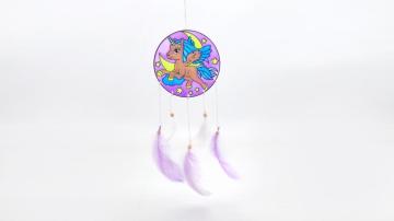 DIY funny crystal suncatcher in drawing toys kit