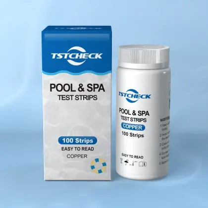 copper test strips for pool water