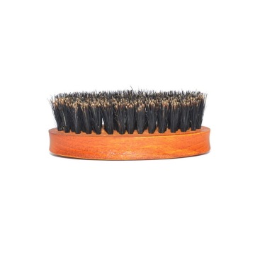 Men Boar Bristle Beard Mustache Combs Hair Brush Wood Handle Boar Mustache Styling Detangling Straightening For Beard Combs