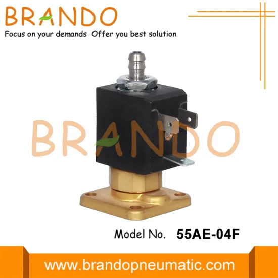 3 Way Espresso Coffee Maker Brass Solenoid Valve