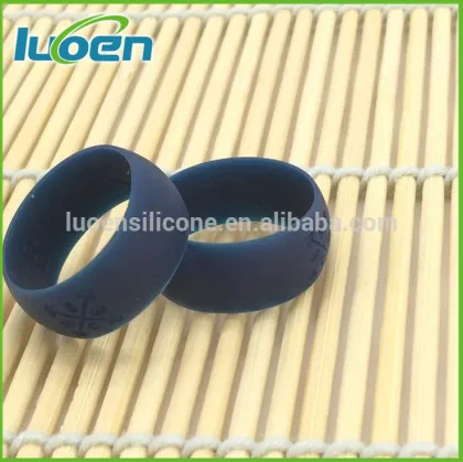 Eco -friendly fashionable silicone wedding ring old fashioned