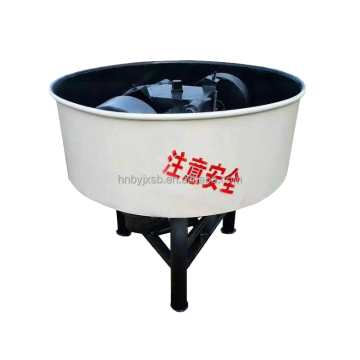 Small Flat Wheel Rotary Drum Mixer