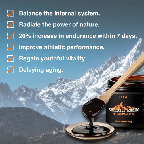 Чист натурален OEM 30g 50g 60g Shilajit Resin