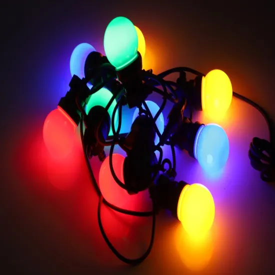 High Quality Connectable G50 Globe Festoon Lighting 24V Outdoor Patio Christmas Lights