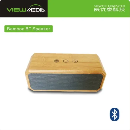 Indoor outdoor mp3 player song direct song wooden Bamboo BT Bluetooth speaker