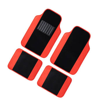 Universal Fit 4pcs Car Floor Mats OEM Supported for Sports Cars and SUVs