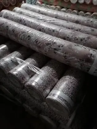 Polyester Woven Wool peach Printed Fabric