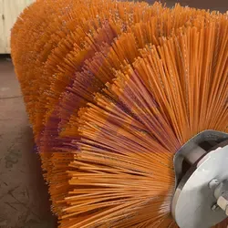 Electric Broom and Hydraulic Power Broom for Skid Steer Loader Excavator