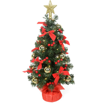 White Planter xmas tree