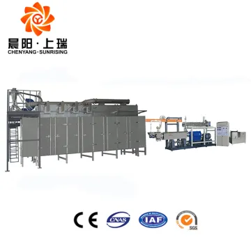 Vegetarian meat textured soy protein making machine