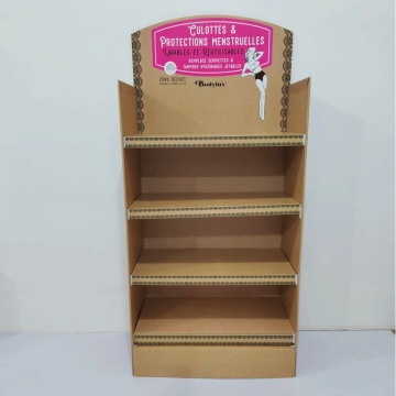 Kraft Paper Cosmetic Display Holder for 3P Boards