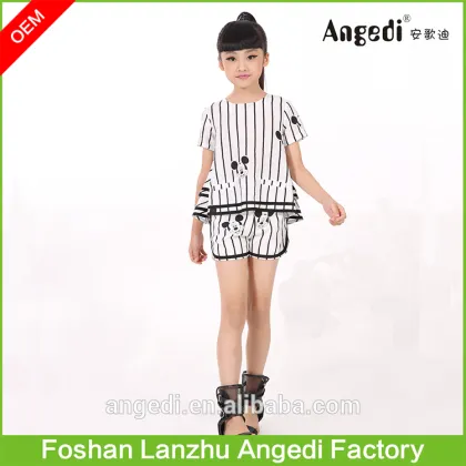Wholesale petti girls fashion clothing sets