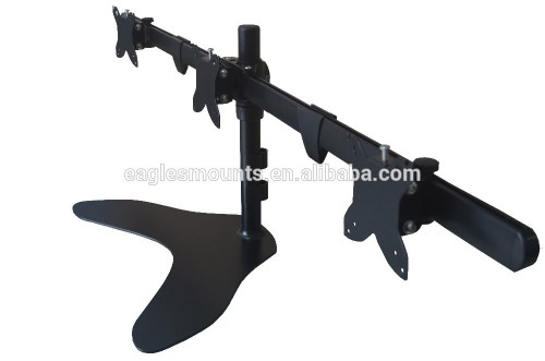 triple monitor mount, suit for 15"-30", vesa75/100mm