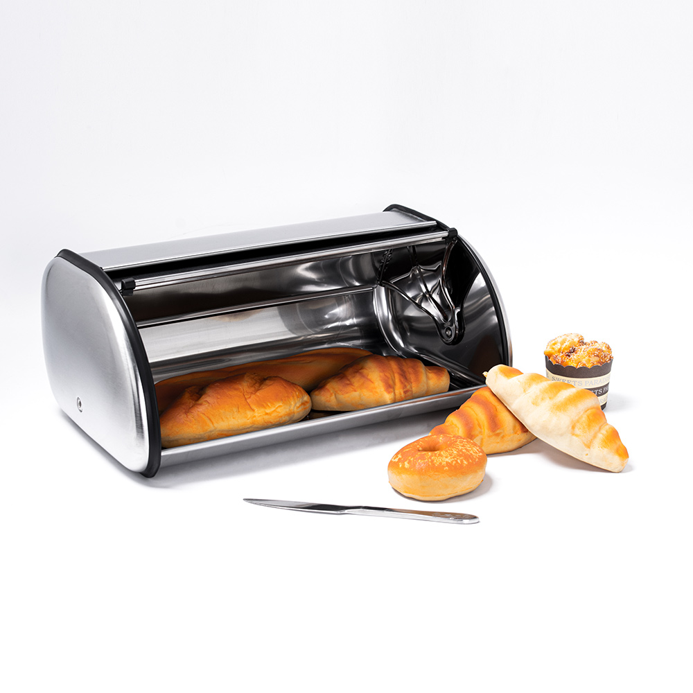 Stainless Steel Bread Bin Jpg